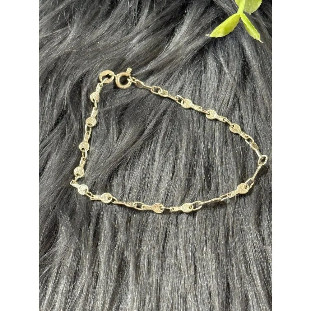 Silver‎ 925 Small Link Bracelet